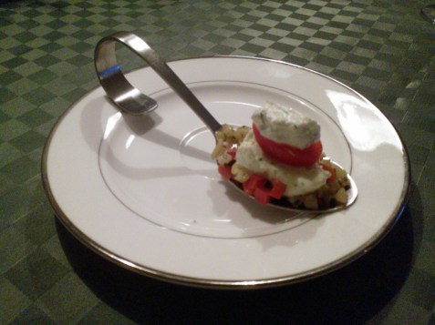 Zelf gecreëerde amusse