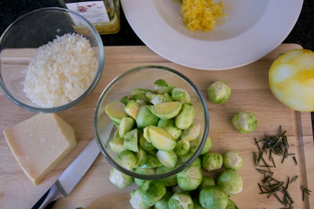 Geroosterde spruiten